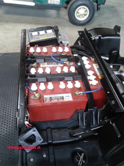 Batterie trojan batterie per golf car e veicoli elettrici 