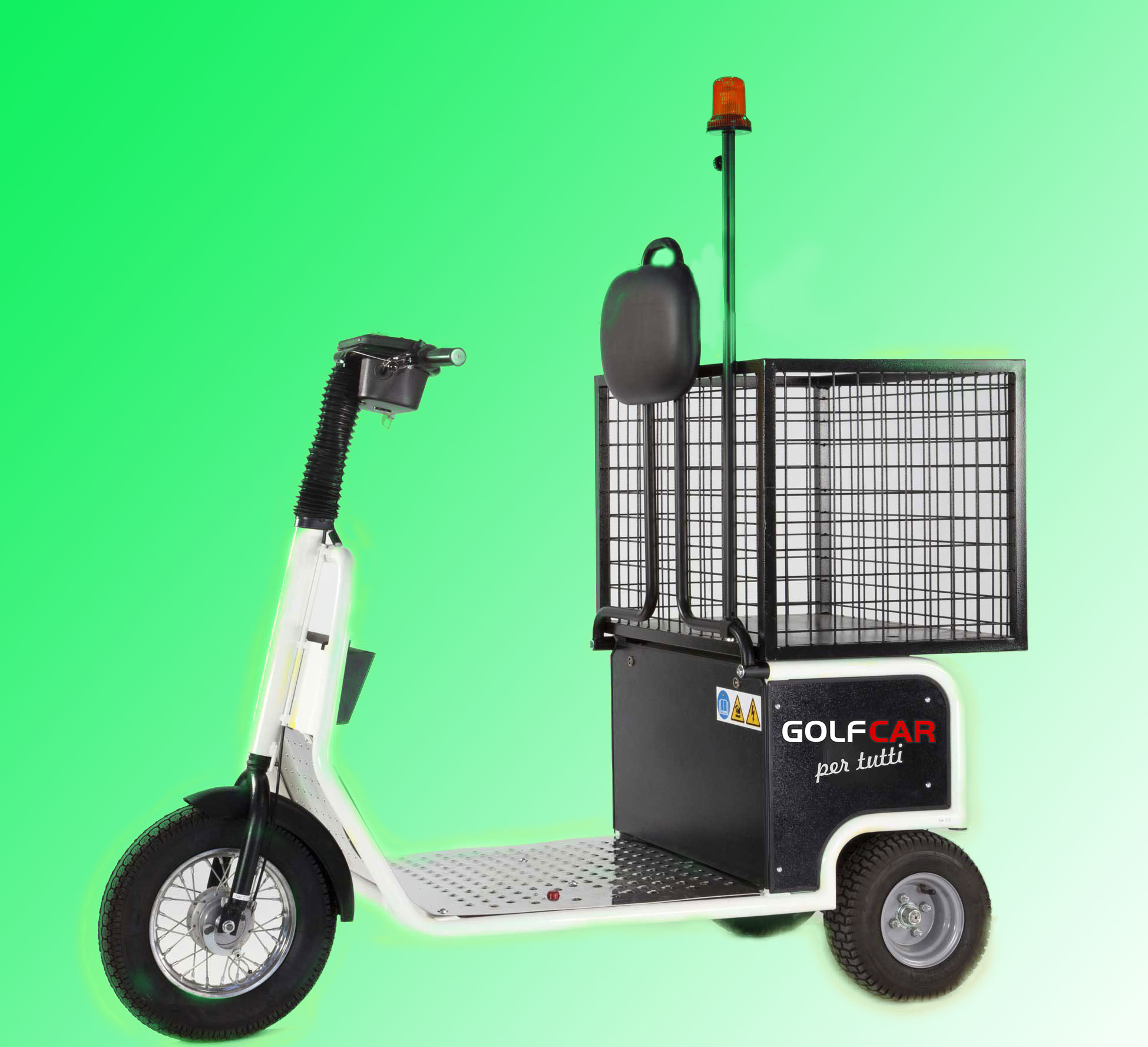 Veicolo elettrico scooter trasporto materiali
