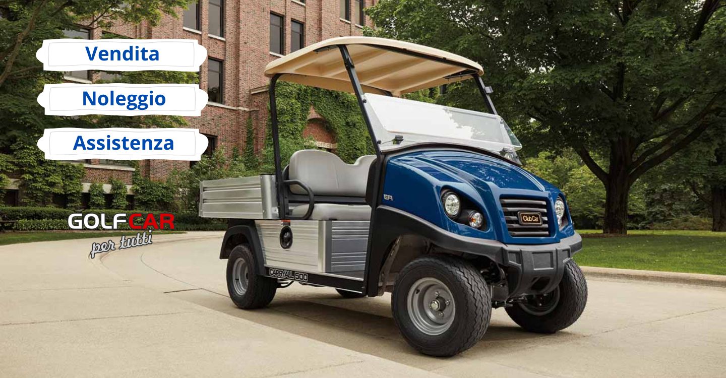 Club Car Carryall 500 con cassone per carichi pesanti