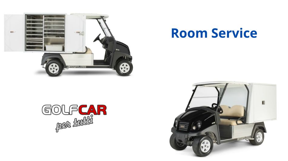 Golf car per room service