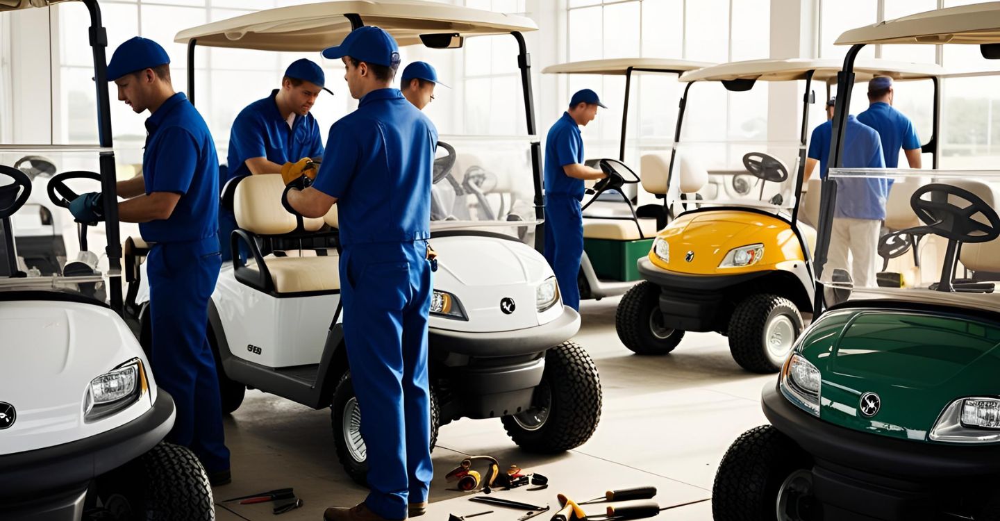 Officina riparazioni golf car a Montemurlo