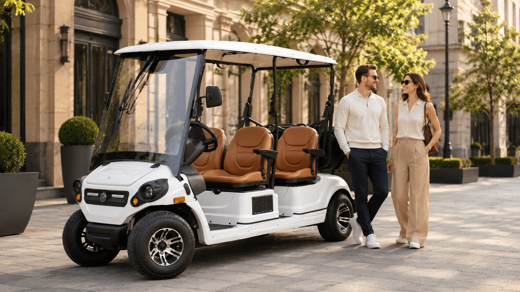 Golf car omologate per la circolazione stradale